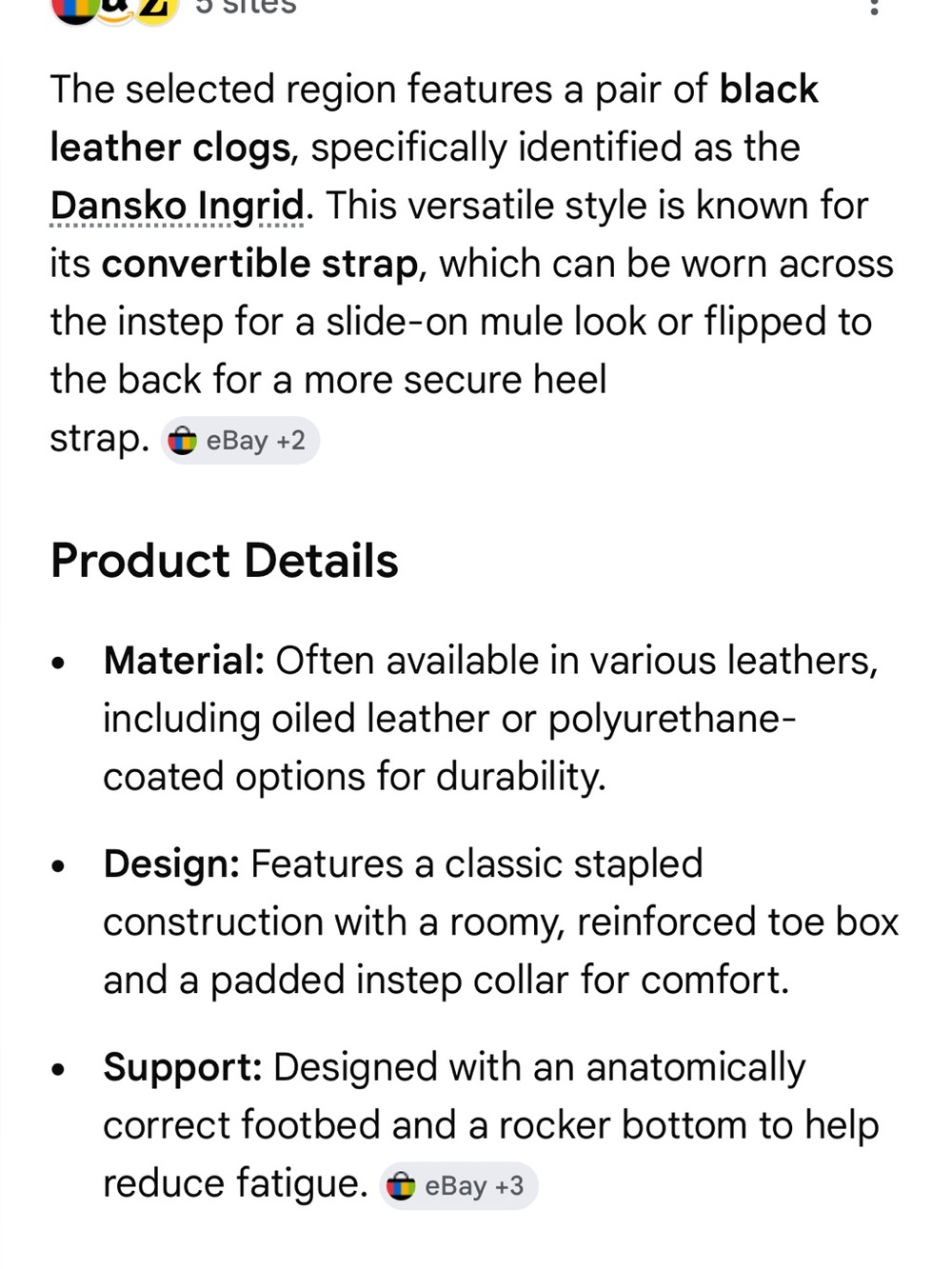 Dansko Sanita clog. Size 38 - Picture 8 of 11